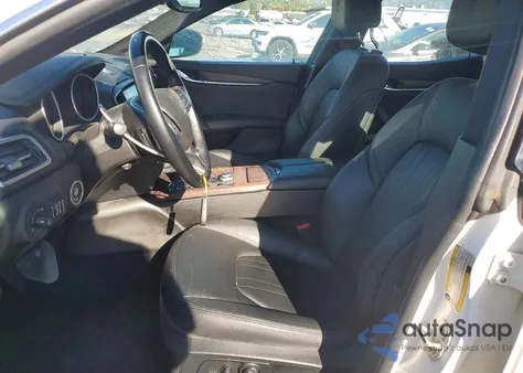 2018 Maserati Ghibli S z USA, uszkodzony, nr VIN ZAM57YSA8J1300480